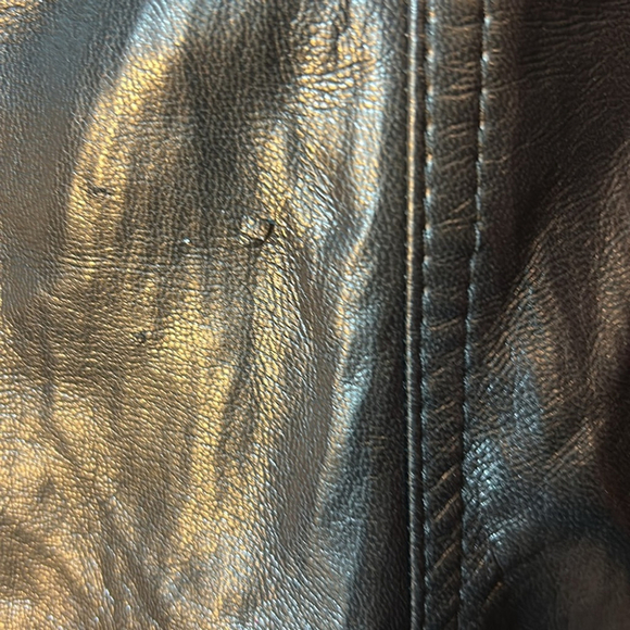 Wilfred Aritzia Melina black vegan leather pants size 16 - Picture 6 of 13